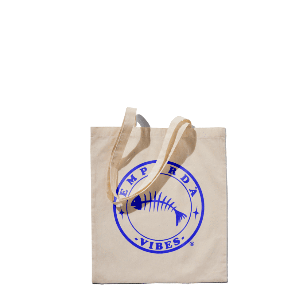 Tote Bag Blava - Imatge 2